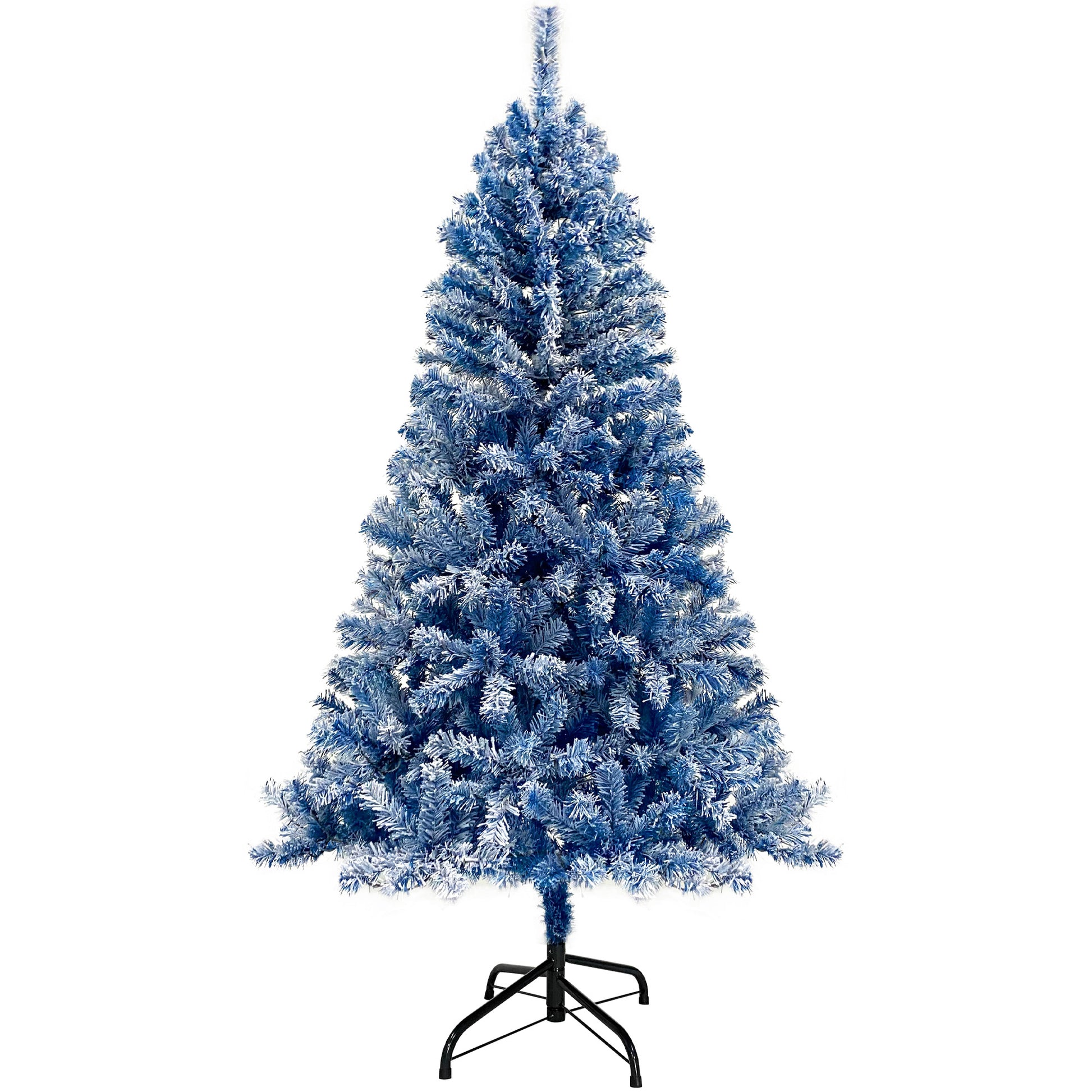 6FT pre ignited hinge chain artificial fir Christmas tree with snowflake - LaTezza Online Shop