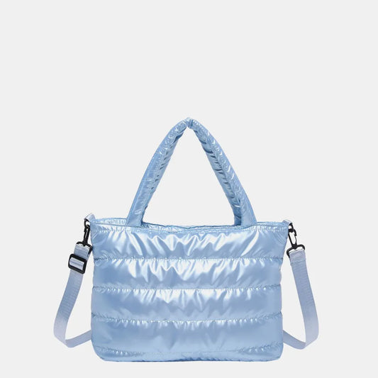 Handbag Crossbody Bag PU Leather Detachable Strap Puffy Bag - LaTezza Online Shop