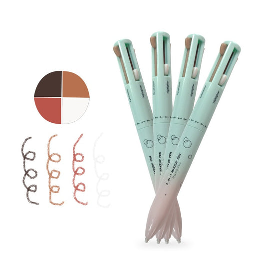 4 in 1 makeup pencil 4 in 1 makeup pencil 4 colors 4 colors lip liner highlight eye shadow eyeliner eyebrow pencil 4in1 - LaTezza Online Shop