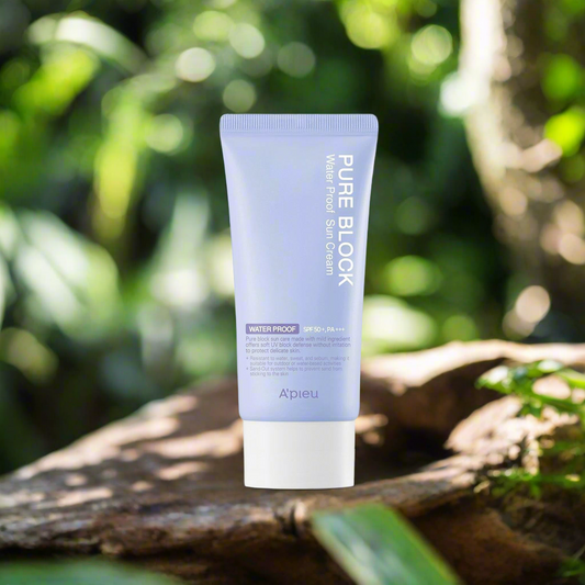 A'pieu Pure Block Sun Cream Waterproof Sun Cream SPF50/PA+++ 50ml - LaTezza Online Shop