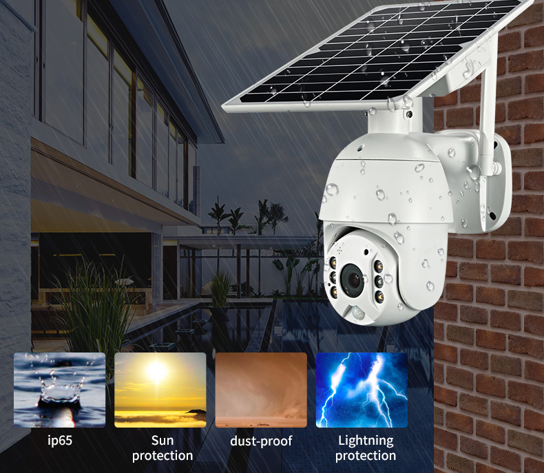 Brand 4G SIM Card WIFI Solar Battery PTZ Camera 1080P Outdoor Waterproof  PIR Alarm Motion Detection P2P CCTV Camera - LaTezza Online Shop