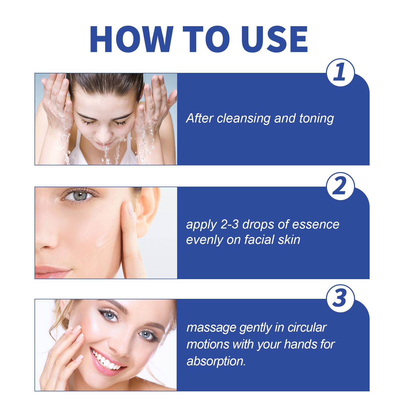 West&Month Facial Treatment Essence, Improve Fine Lines Lifting And Shrink Pore Acne Repair Moisturizing Essence - LaTezza Online Shop