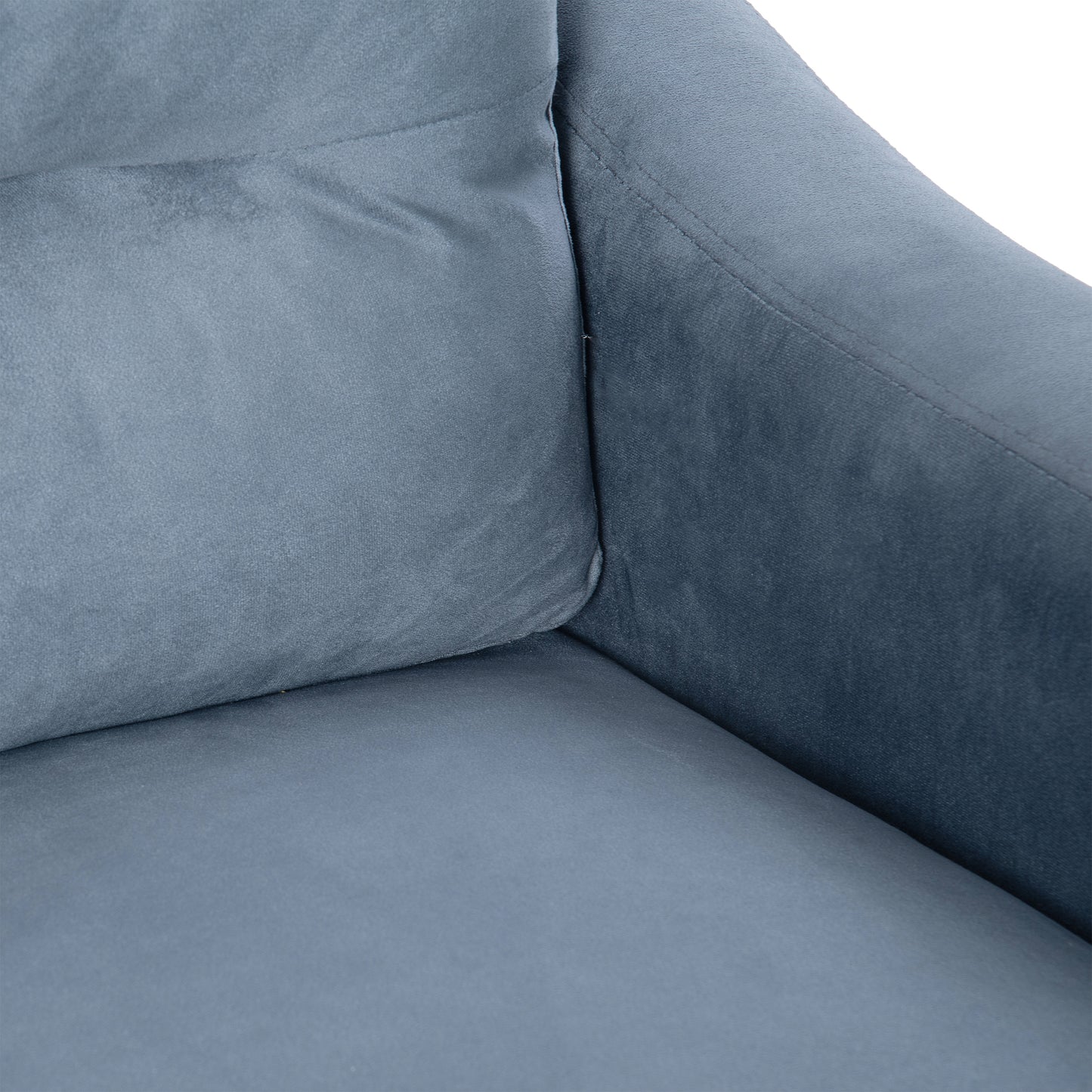 Gray Couch Comfortable Sectional Couches and Sofas for Living Room Office Small Space Chenille - LaTezza Online Shop