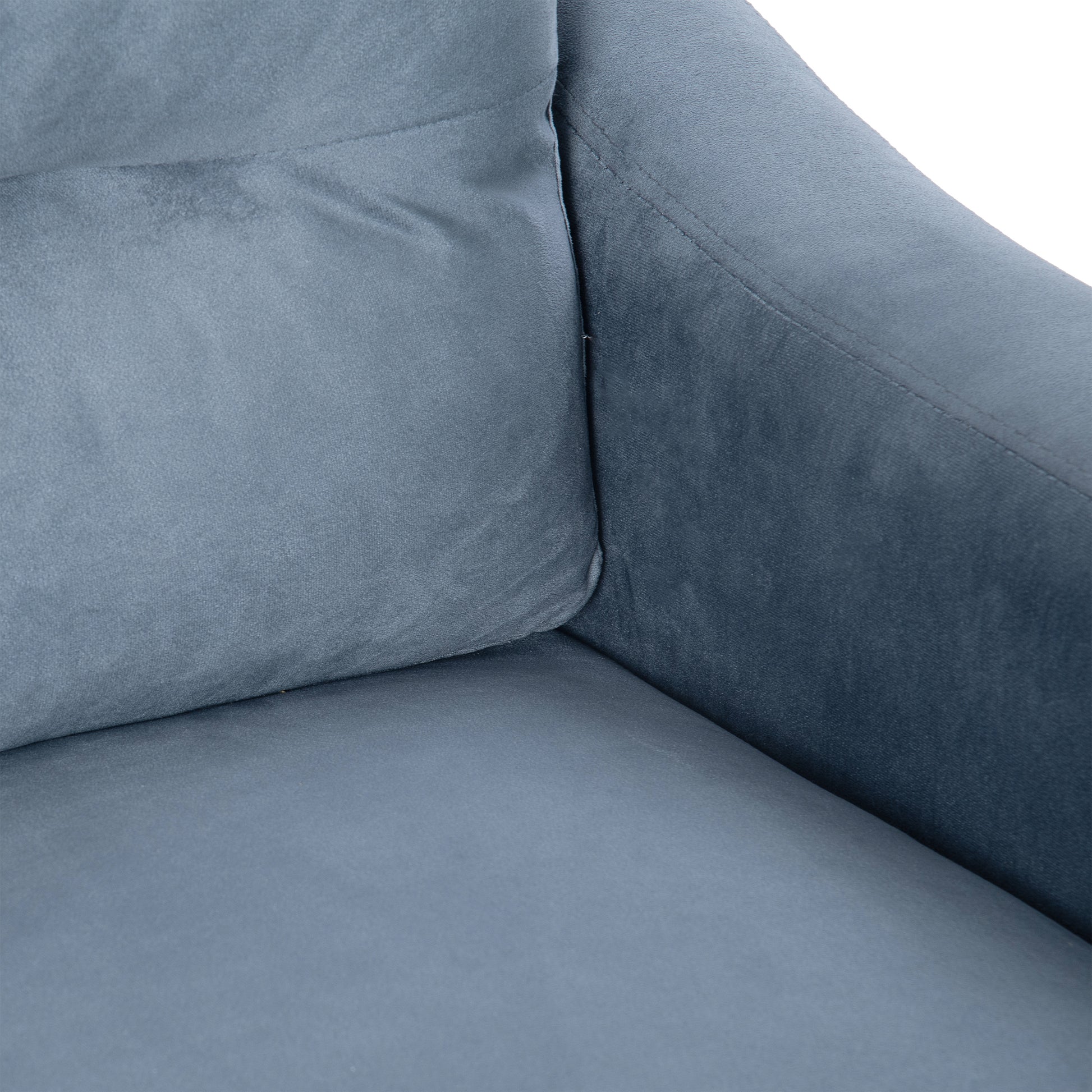 Gray Couch Comfortable Sectional Couches and Sofas for Living Room Office Small Space Chenille - LaTezza Online Shop