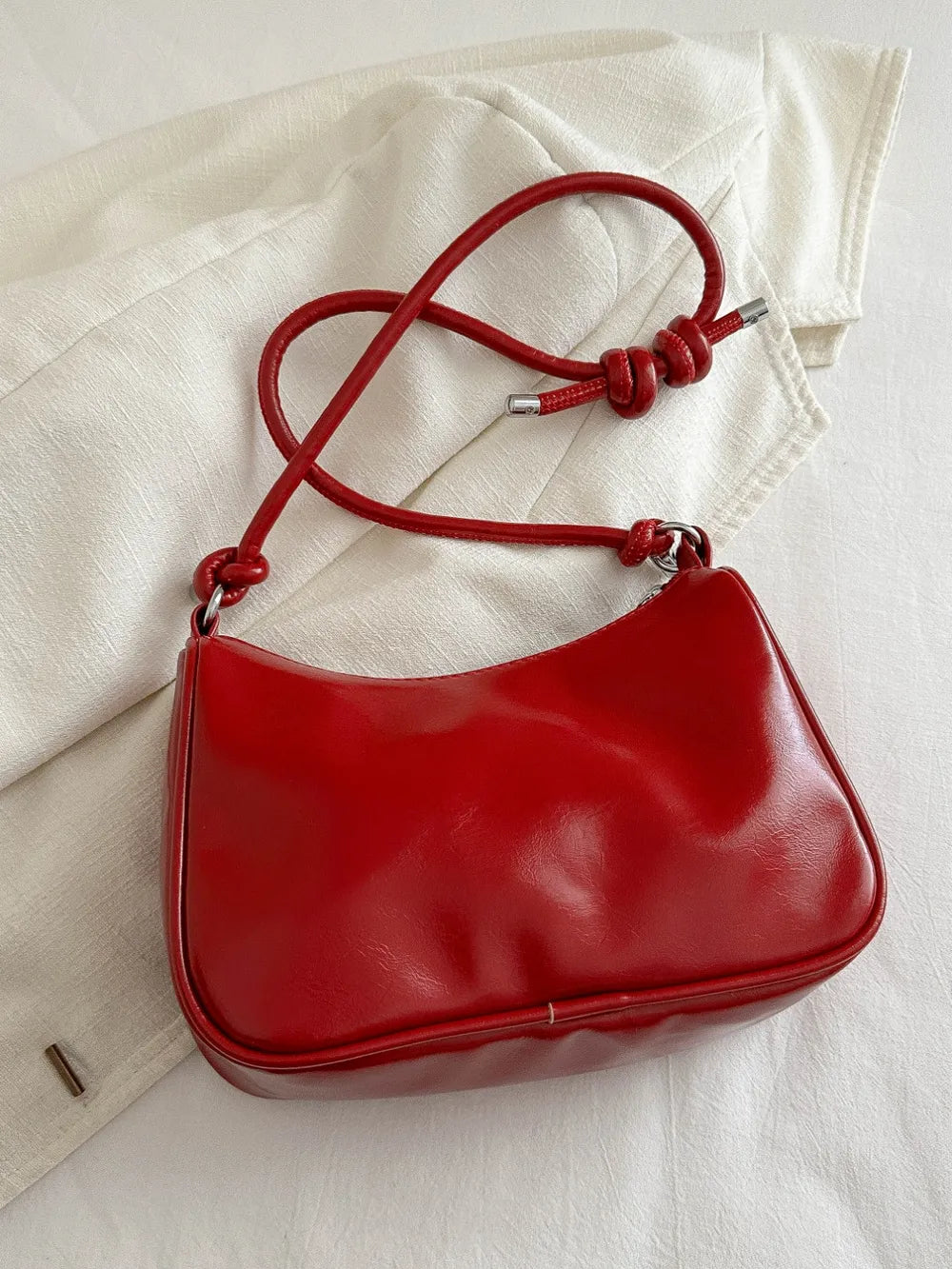 Shoulder Bag Butterfly PU Leather with Bow - LaTezza Online Shop