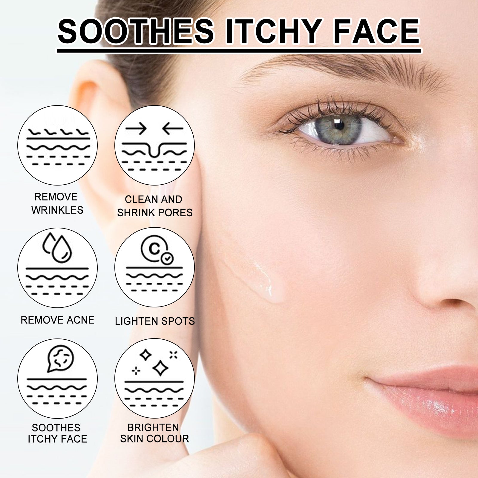 West&Month Facial Treatment Essence, Improve Fine Lines Lifting And Shrink Pore Acne Repair Moisturizing Essence - LaTezza Online Shop