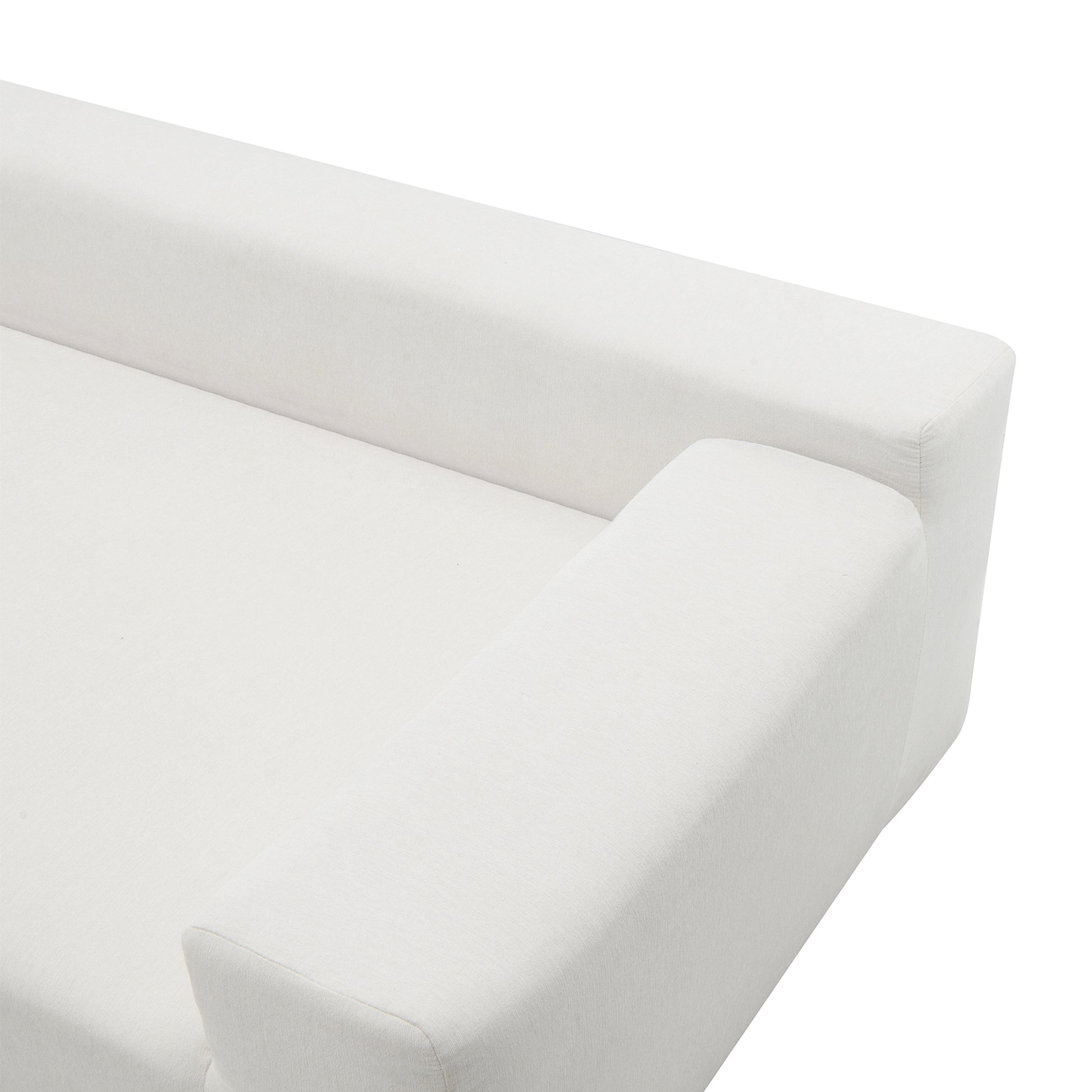 109*68" Modular Sectional Living Room Sofa Set Modern Minimalist Style Couch White - LaTezza Online Shop