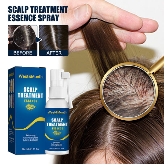 West&Month Scalp Treatment Essence Spray, Hair Care And Repair Damaged Hair Follicle Hair Root Treatment Spray - LaTezza Online Shop