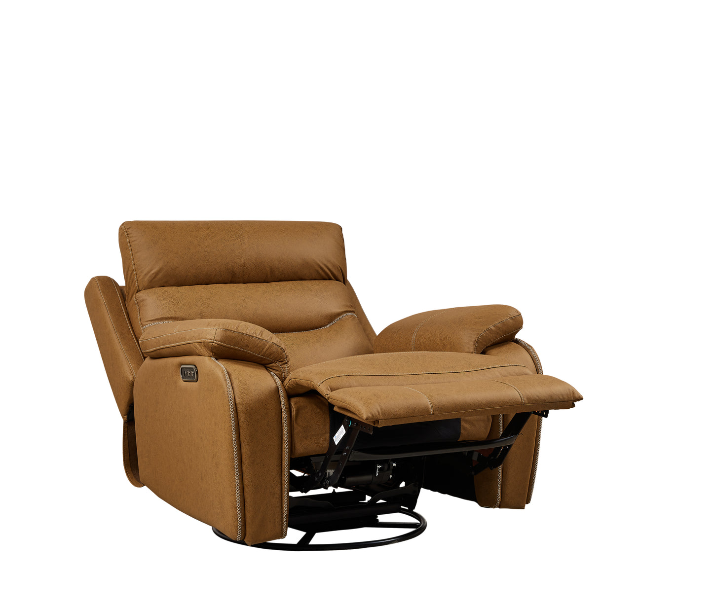 Liyasi Dual OKIN Motor Rocking and 240 Degree Swivel Single Sofa Seat recliner Chair Infinite Position - LaTezza Online Shop