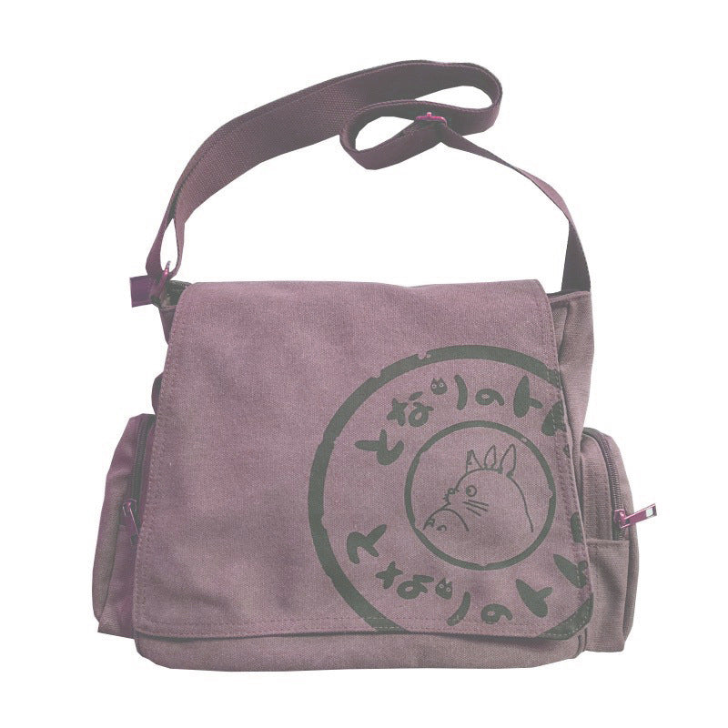 Messenger Bag Retro canvas bag, men's shoulder bag, crossbody bag, large capacity casual bag, travel bag, unisex - LaTezza Online Shop