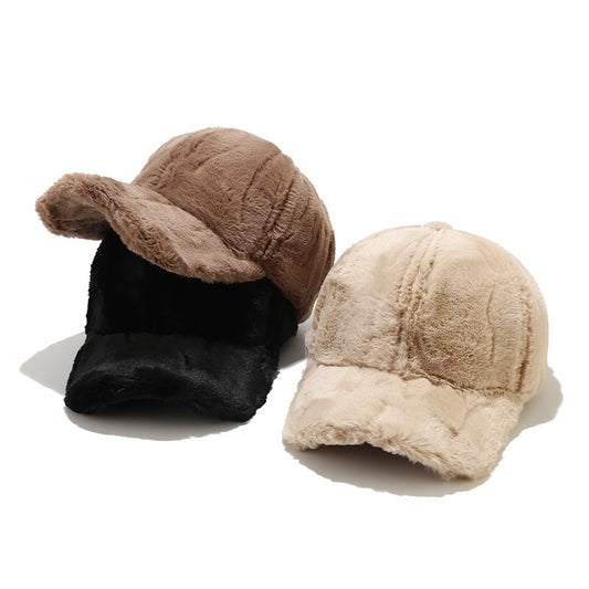 Women Plush Baseball Hat - LaTezza Online Shop
