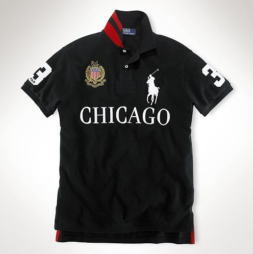 Summer men's polo shirt with a collar embroidered with Malaysian city style casual plus size t-shirt - LaTezza Online Shop