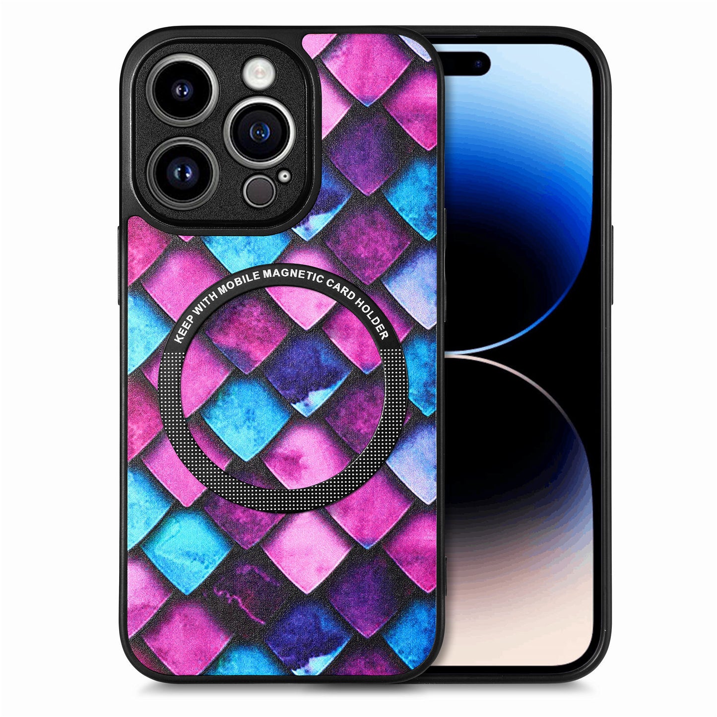 Phone Case Magnetic Suction Shell Plastic Two-in-one Material Phone Shell - LaTezza Online Shop