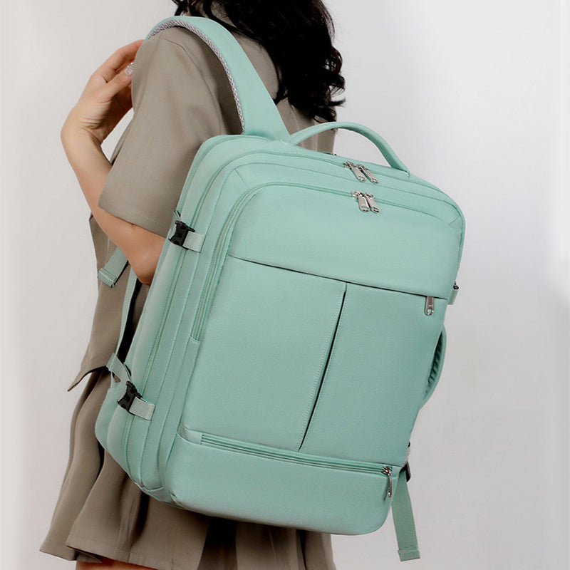 Backpack For Women Men Large Capacity Multiple Pockets And Zippers Versatile Computer Bags Business Travel Backpack - LaTezza Online Shop