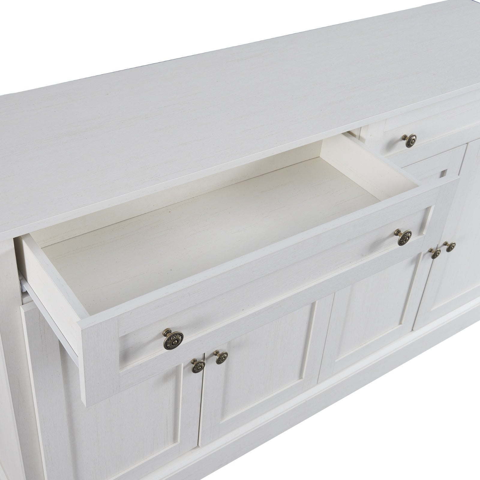 TREXM Kitchen Sideboard Buffet With 2 Drawers & 4 Doors Adjustable Shelves - LaTezza Online Shop