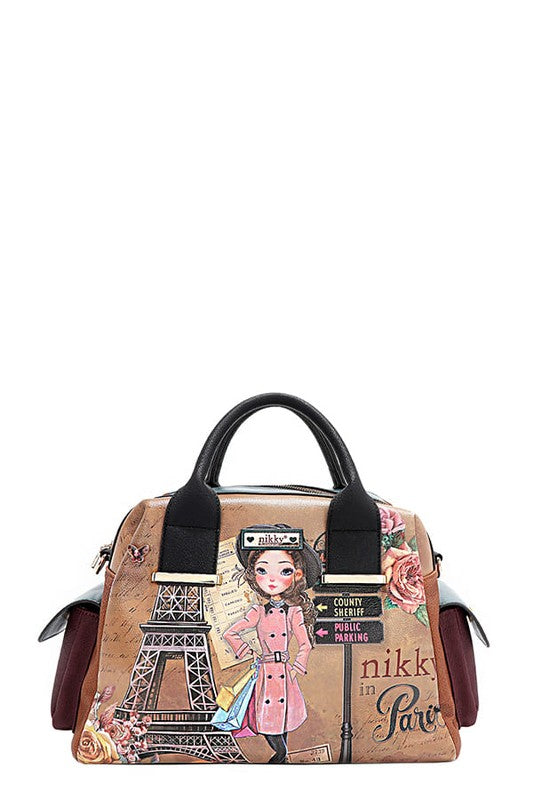 Nicole Lee USA Eco-Leather Boston Bag - LaTezza Online Shop