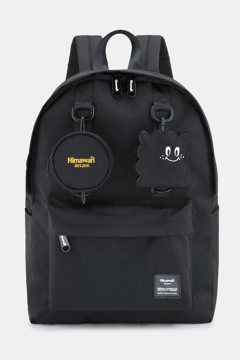 Himawari Waterproof Canvas Backpack Bag with Removable Coin Purse - LaTezza Online Shop