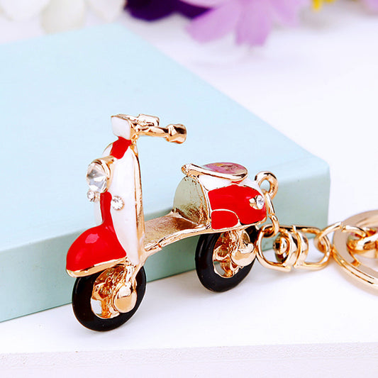 Creative Water Drill Electric Bicycle Car Key Ring - LaTezza Online Shop