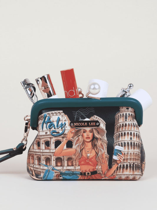 Nicole Lee USA Chelsea Pearl Kiss-Lock Coin Purse - LaTezza Online Shop