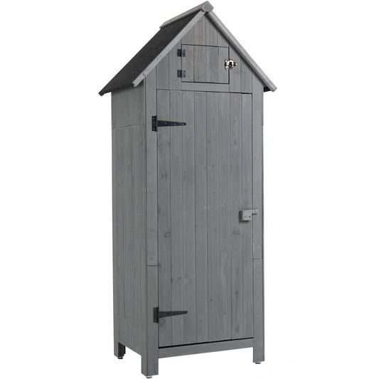 Outdoor Storage Cabinet Tool Shed Wooden Garden Shed - LaTezza Online Shop