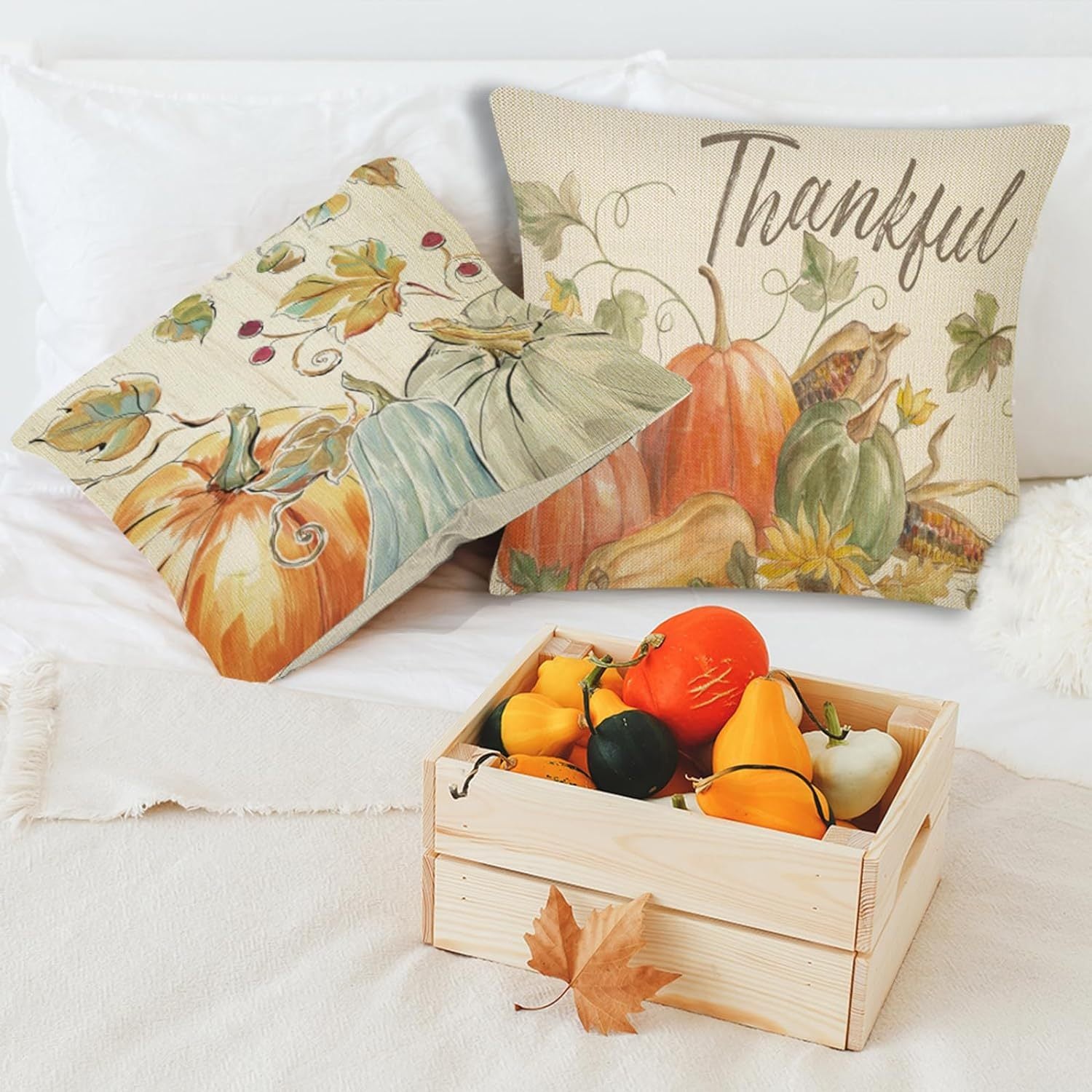 4PCS Thanksgiving Pillow Covers - LaTezza Online Shop