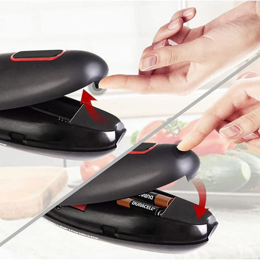 Electric Can Opener Automatic Jar Bottle Can Machine One Touch Portable Kitchen Hand Free - LaTezza Online Shop