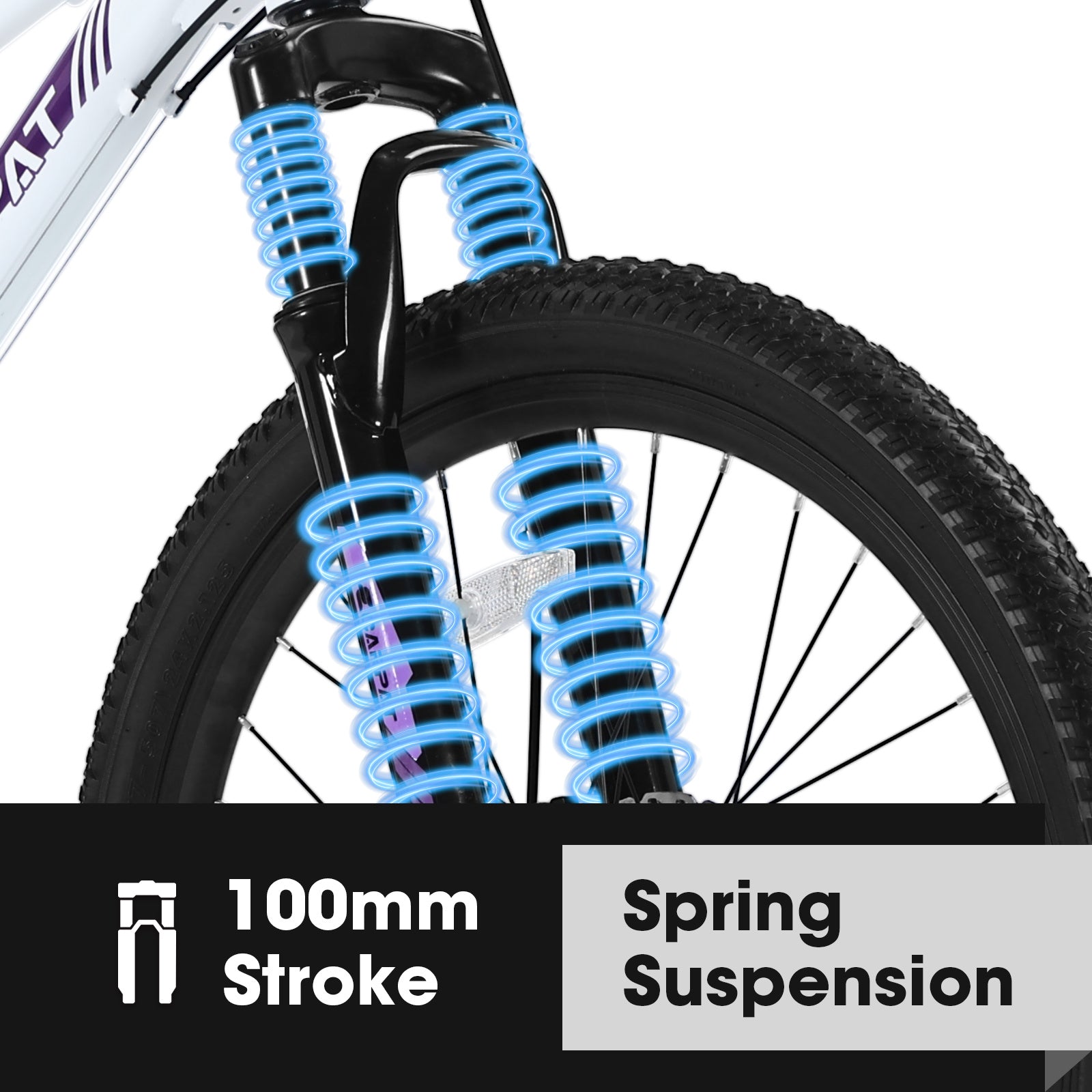 24 Inch Mountain Bike Shimano 21 Speeds With Dual Disc Brakes And 100mm Front Suspension - LaTezza Online Shop