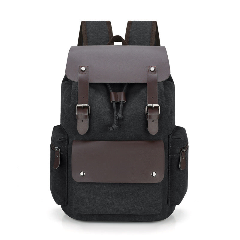 Retro Wear-resistant Large-capacity Backpack - LaTezza Online Shop