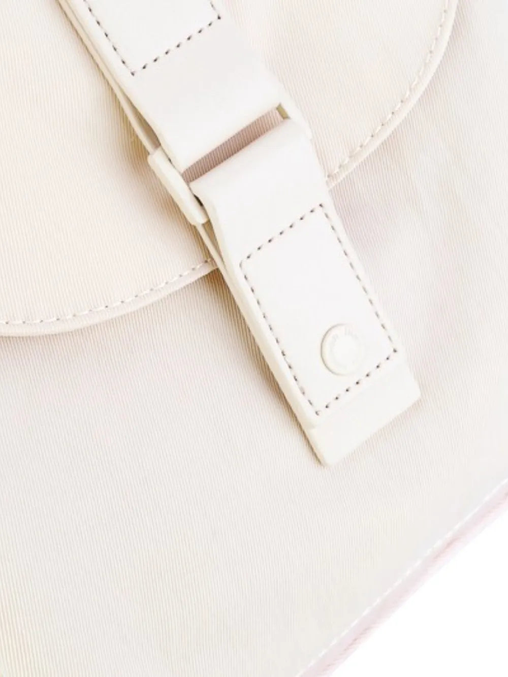 Himawari Contrast Waterproof Canvas Backpack Bag with Round Label - LaTezza Online Shop