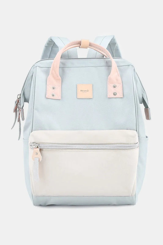 Water Resistant Canvas Backpack Bag with Side Pockets - LaTezza Online Shop