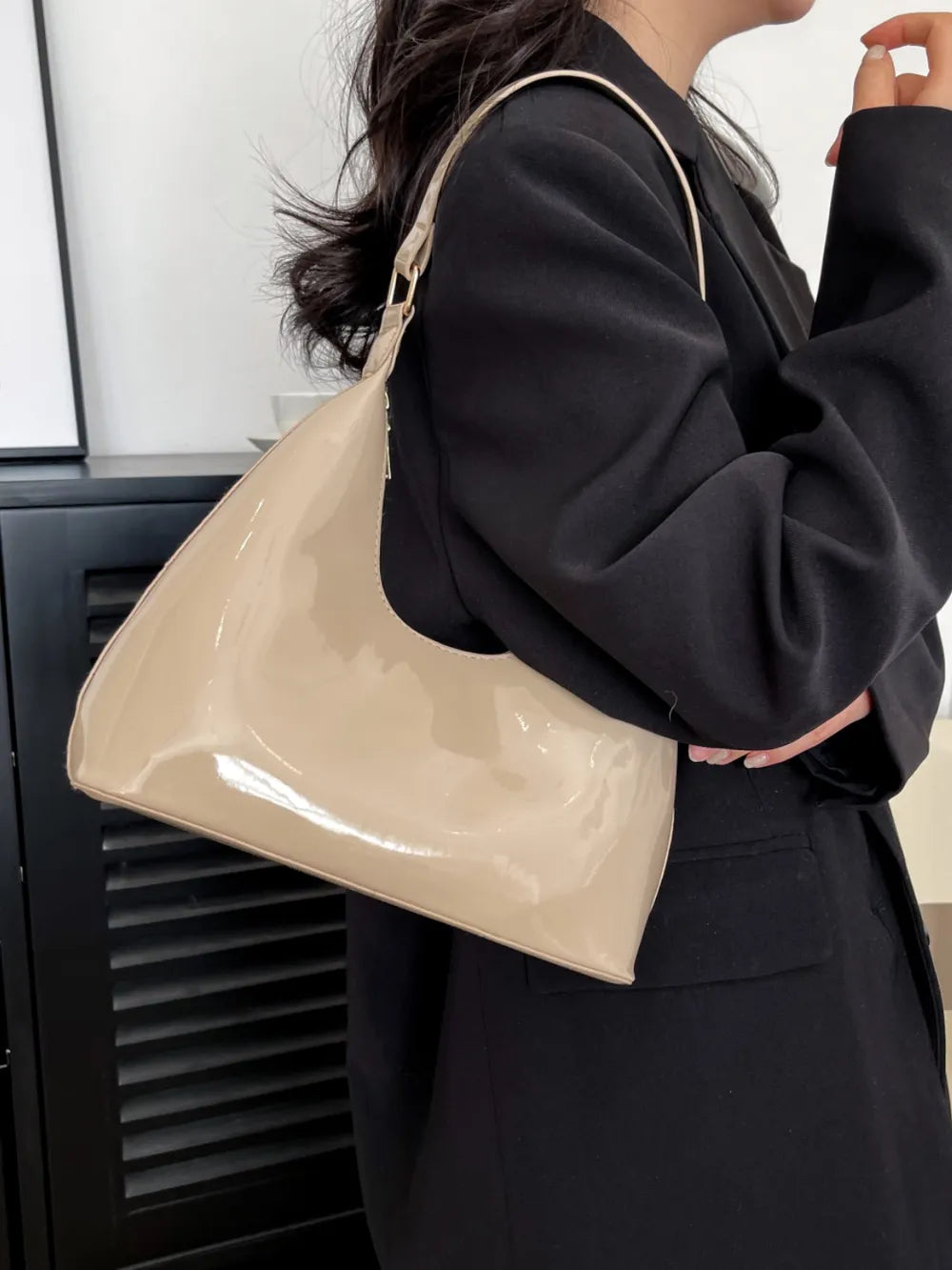 Mirror Surface Shoulder Bag - LaTezza Online Shop