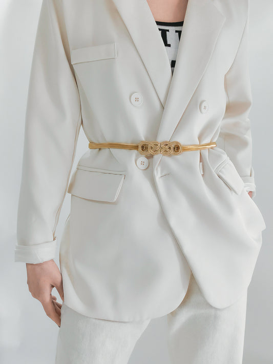 Knot Buckle Metal Belt - LaTezza Online Shop