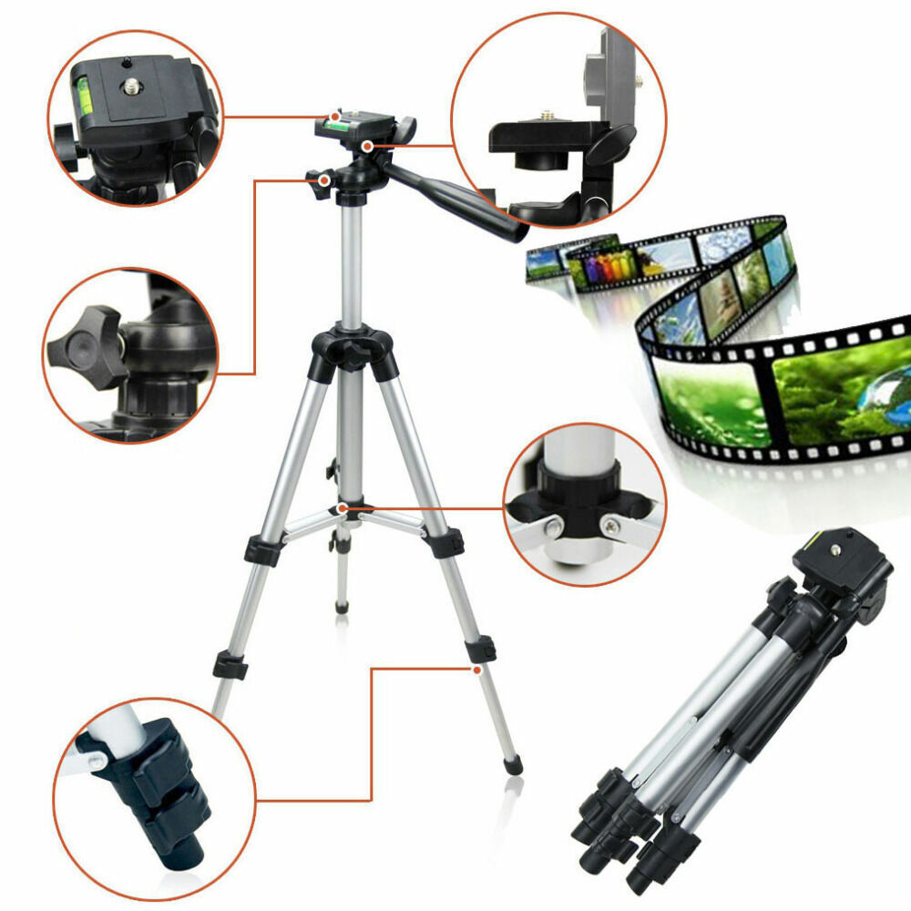 Professional Camera Tripod Stand Holder Mount For Cell Phone, Portable Tripod, Mobile Phone Live Stream Holder, Camera Tripod - LaTezza Online Shop