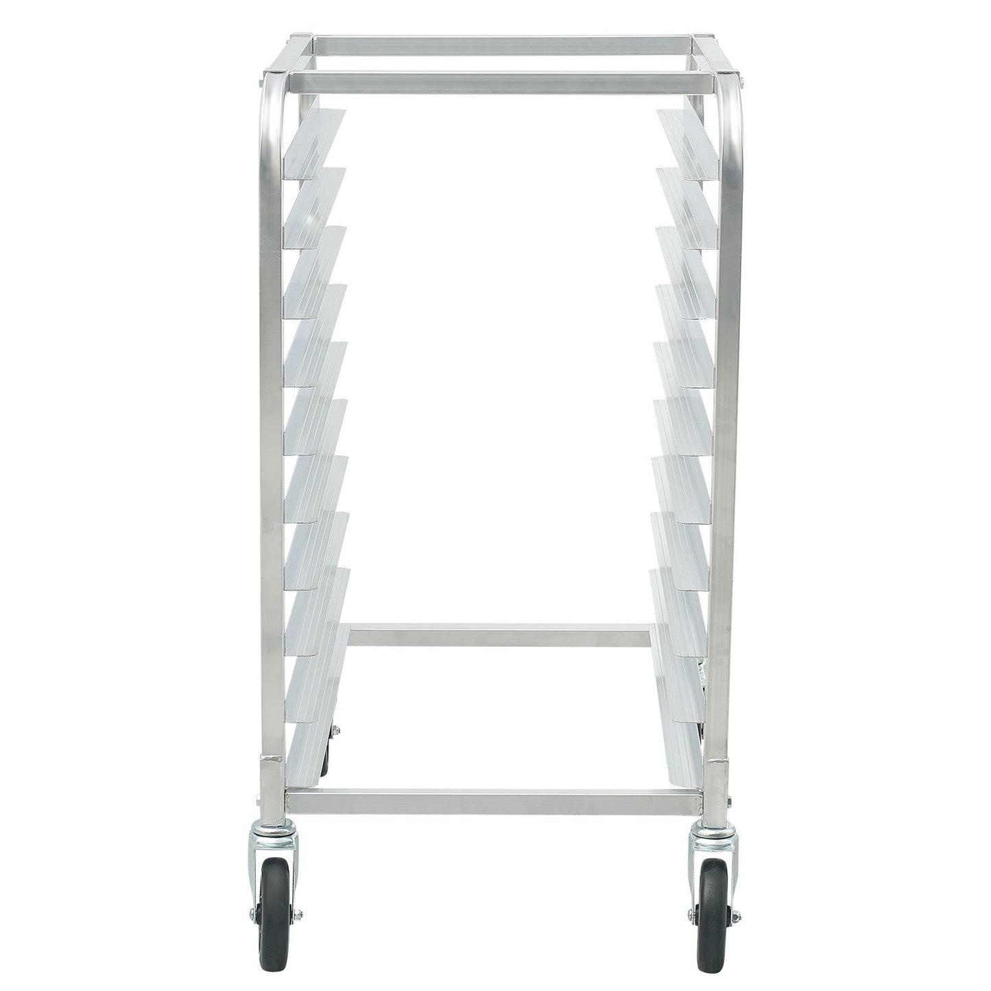 VEVOR Bun Pan Rack, 10-Tier Commercial Bakery Racks With Brake Wheels, Aluminum Racking Trolley Storage For Half & Full Sheet - LaTezza Online Shop