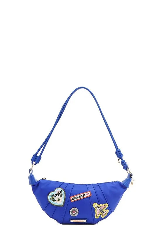 Nicole Lee USA Color Patch Croissant Bag - LaTezza Online Shop