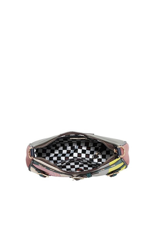 Nicole Lee USA Crescent Shaped Crossbody Bag - LaTezza Online Shop