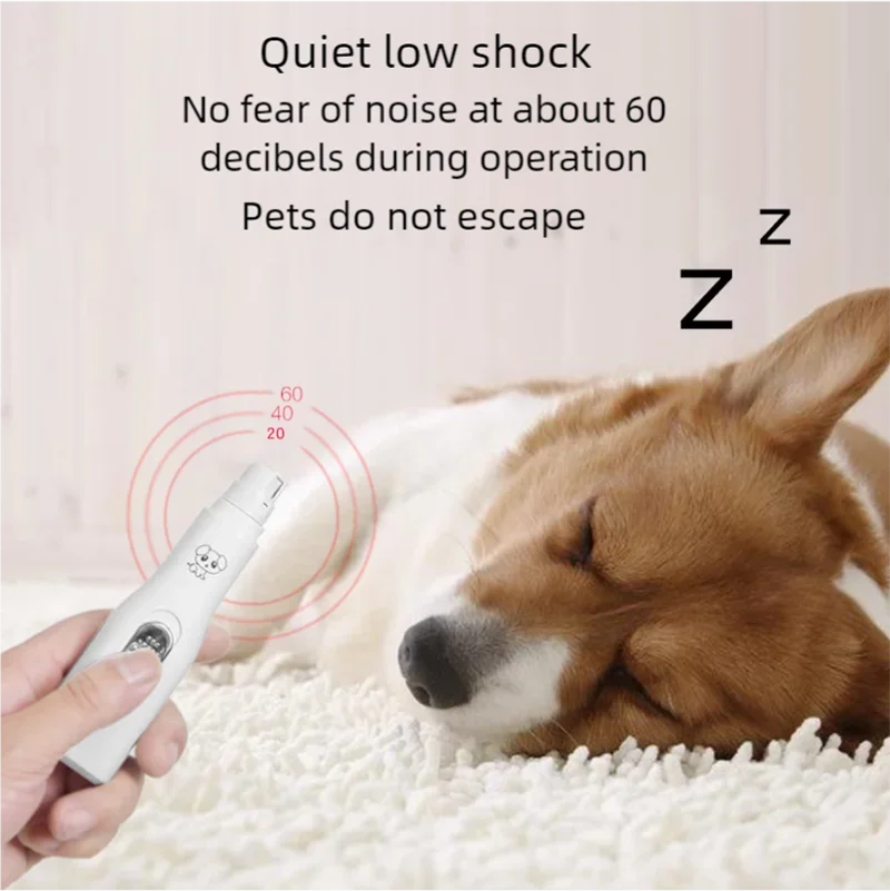 Pet nail clipper, dog electric claw grinder, cat nail clipper, pet nail clipper, nail clipper, pet nail clipper