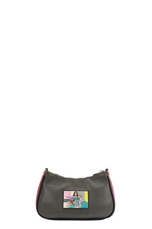 Nicole Lee USA Crescent Shaped Crossbody Bag - LaTezza Online Shop