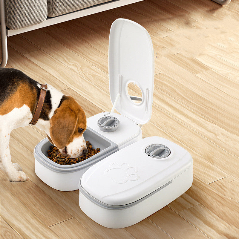 Automatic Pet Feeder Smart Food Dispenser For Cats Dogs Timer Stainless Steel Bowl Auto Dog Cat Pet Feeding Pets Supplies - LaTezza Online Shop