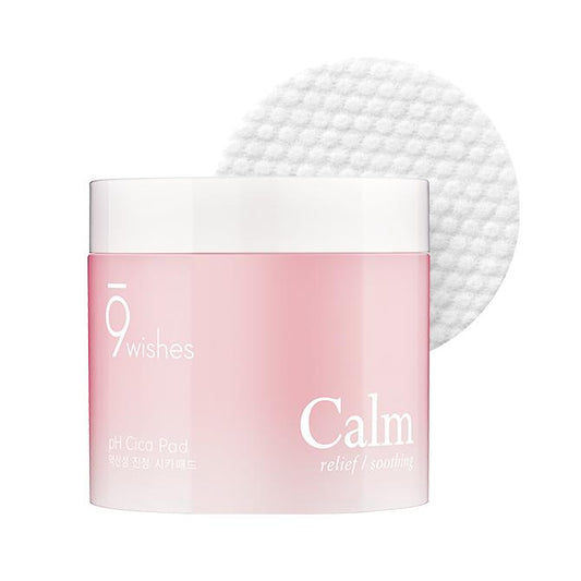 9wishes pH Calm Cica Toner Pad 70 sheet - LaTezza Online Shop
