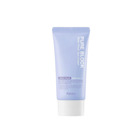 A'pieu Pure Block Sun Cream Waterproof Sun Cream SPF50/PA+++ 50ml - LaTezza Online Shop