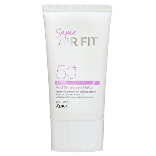 A'pieu Super Air Fit Mild Sunscreen Matte EX SPF50+ PA++++ 50ml - LaTezza Online Shop