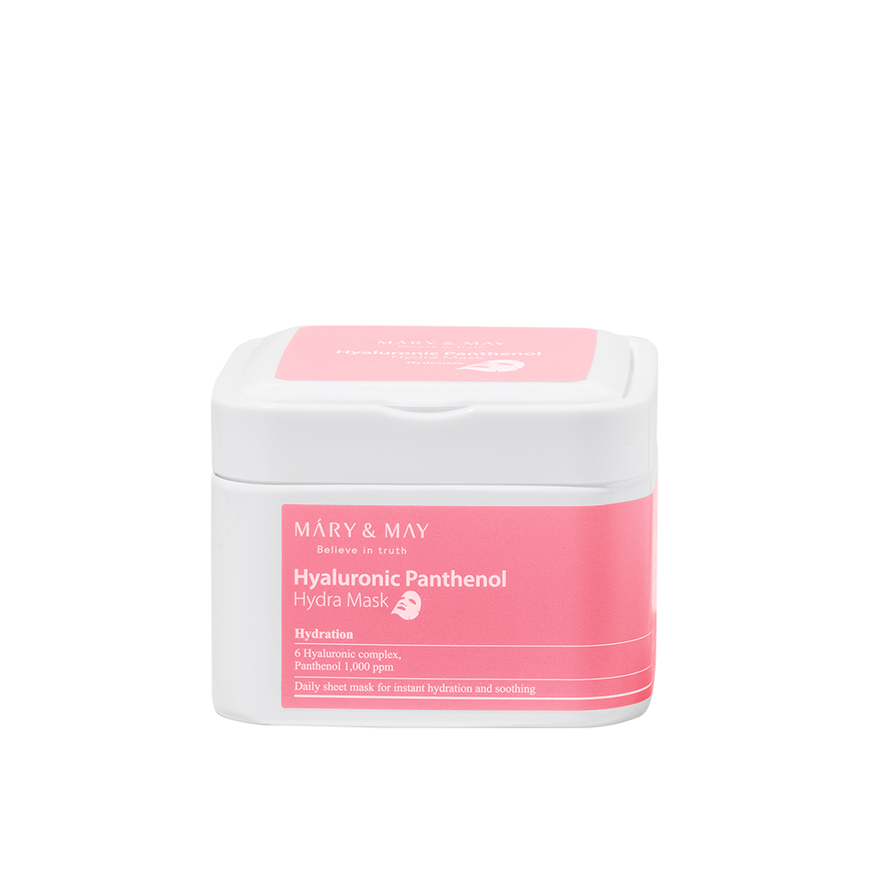 [MARY & MAY] Hyaluronic Panthenol Hydra Mask 400g (30ea) - LaTezza Online Shop