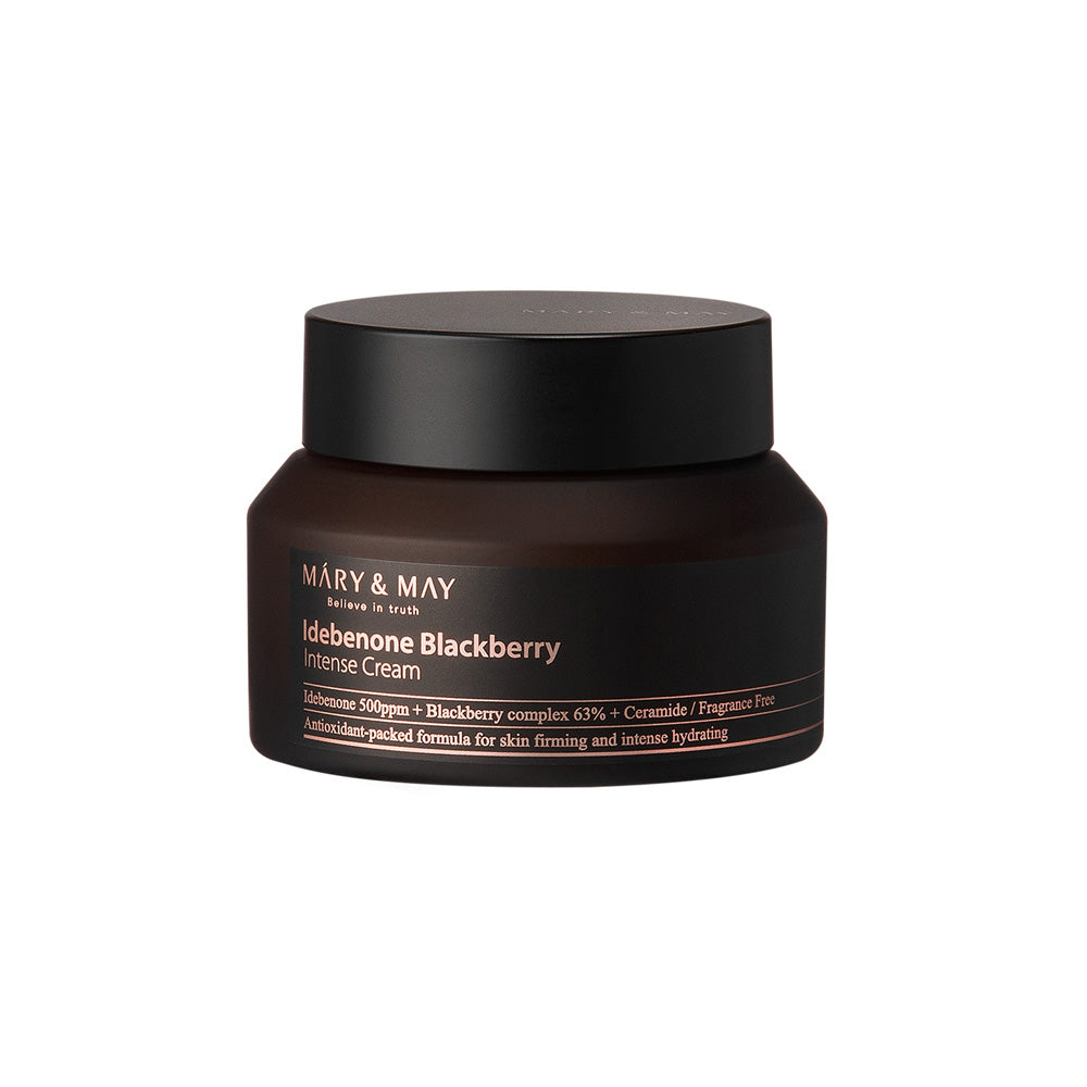 [MARY & MAY] Idebenone + Blackberry Complex Intense Cream 70g - LaTezza Online Shop