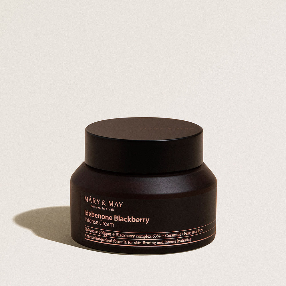 [MARY & MAY] Idebenone + Blackberry Complex Intense Cream 70g - LaTezza Online Shop