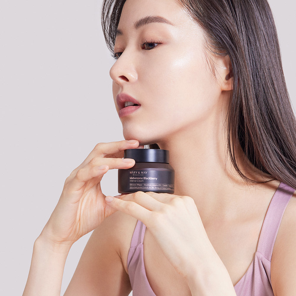 [MARY & MAY] Idebenone + Blackberry Complex Intense Cream 70g - LaTezza Online Shop