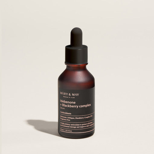 [MARY & MAY] Idebenone + Blackberry Complex Serum 30ml - LaTezza Online Shop