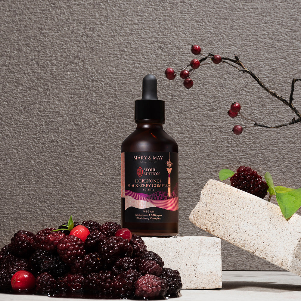 [MARY & MAY] Idebenone + Blackberry Complex Serum 80ml - LaTezza Online Shop