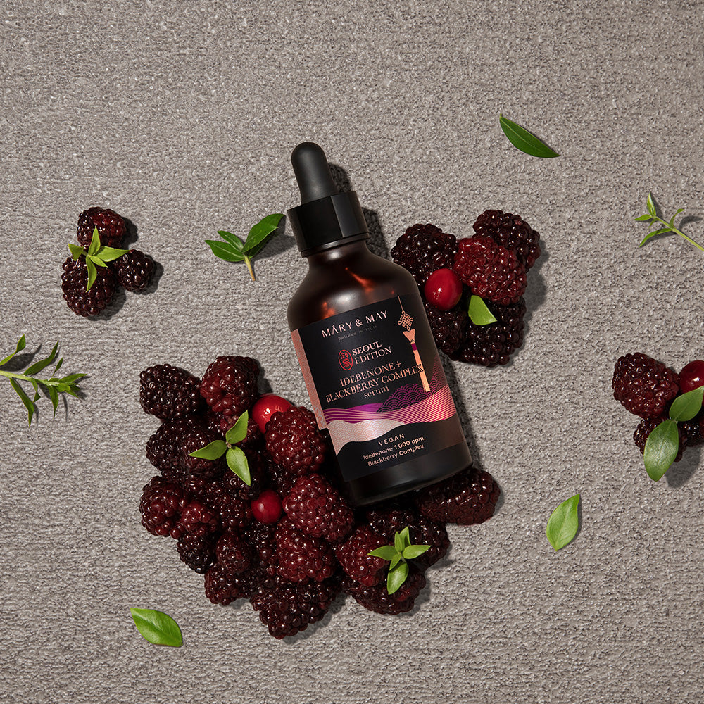 [MARY & MAY] Idebenone + Blackberry Complex Serum 80ml - LaTezza Online Shop
