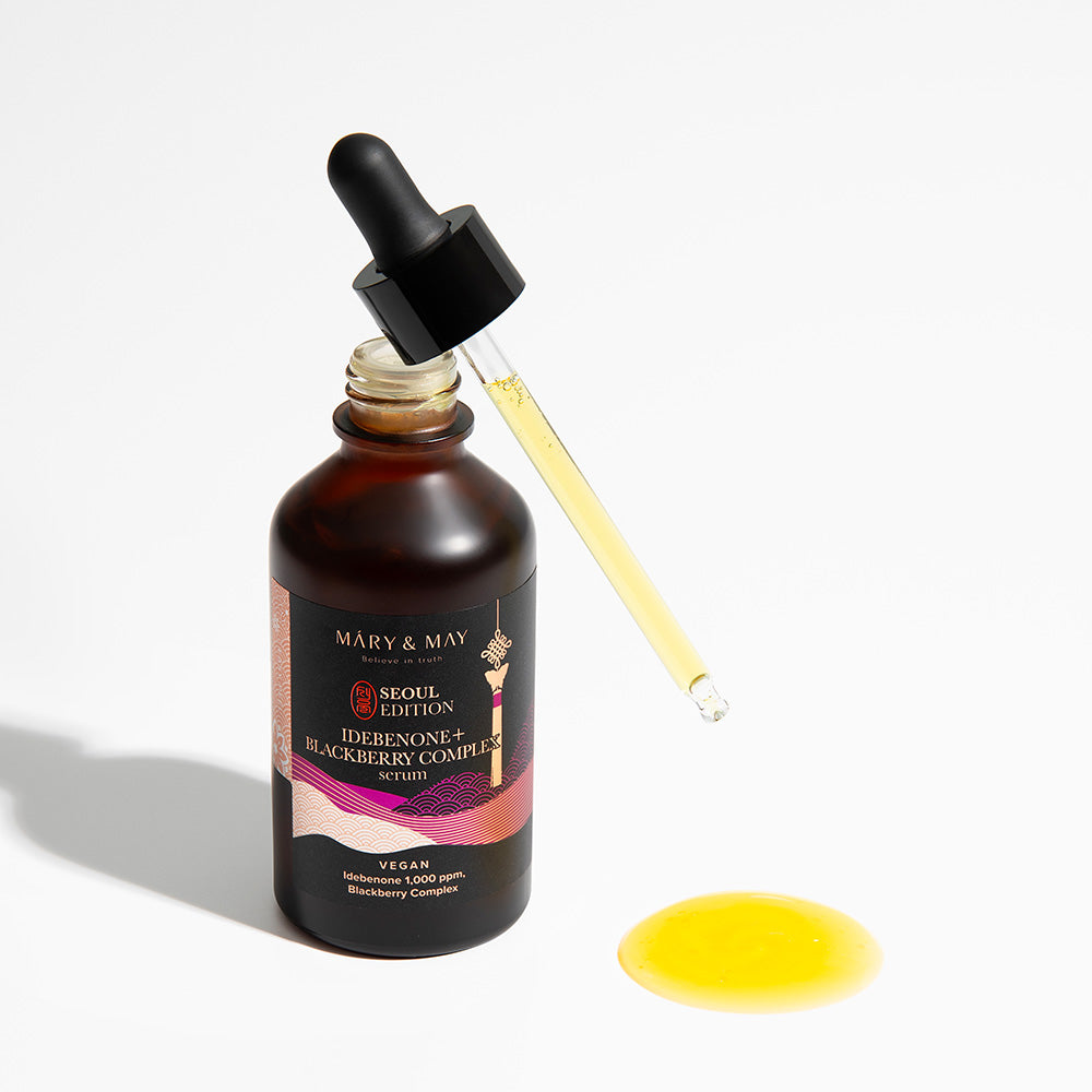 [MARY & MAY] Idebenone + Blackberry Complex Serum 80ml - LaTezza Online Shop